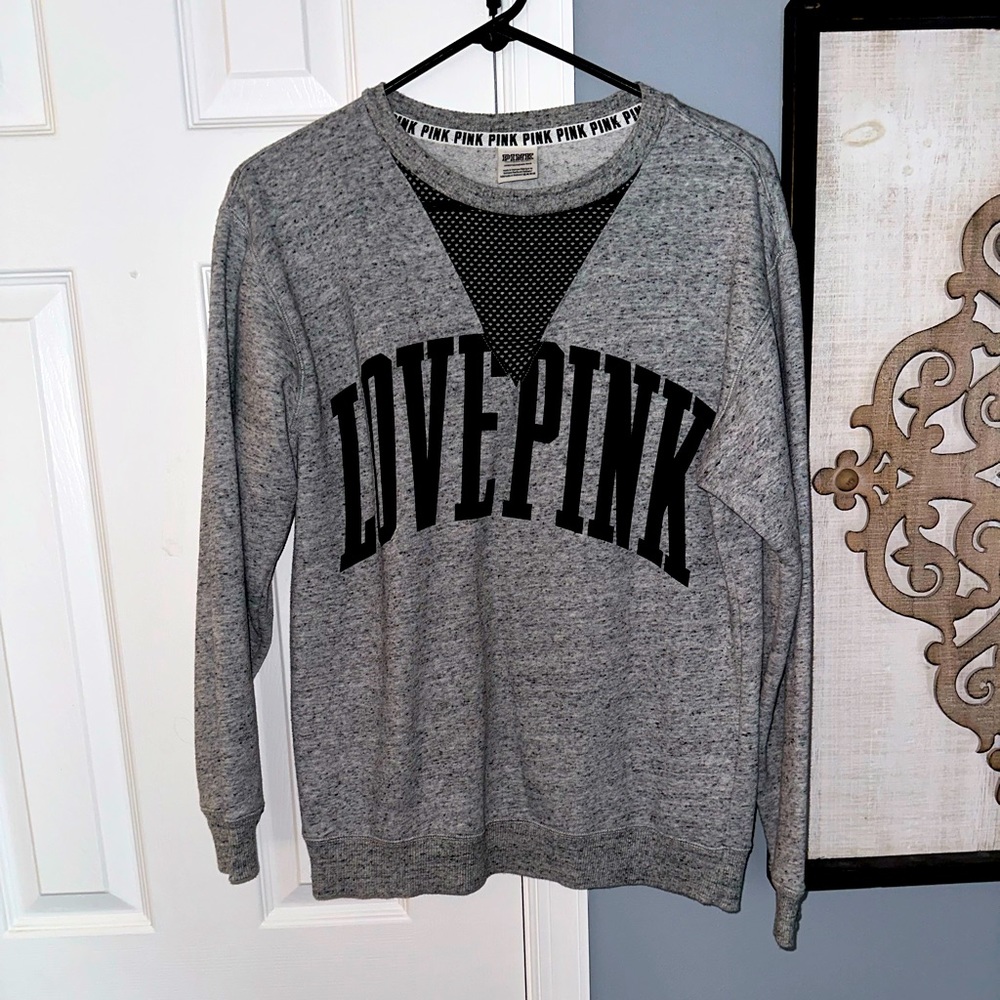 Pink sweatshirt